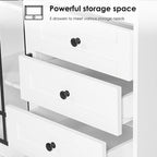 Credenza, Madia da cucina, Armadio contenitore da soggiorno a parete, Mobile contenitore moderno minimalista