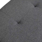 49 Scarpiera Panca da Ingresso Mobiletto Porta Scarpe Contenitore Pouf con Sedile Imbottito e Doppie Ante per Ingresso, Camera da Letto