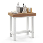 Costway 18 x 12 Heavy Duty HDPE Waterproof Shower Bench Spa Bath - See Details