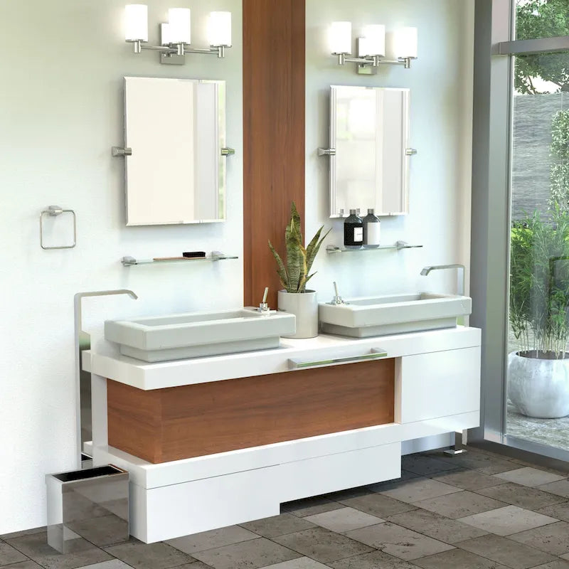 20 Glass Bathroom Shelf