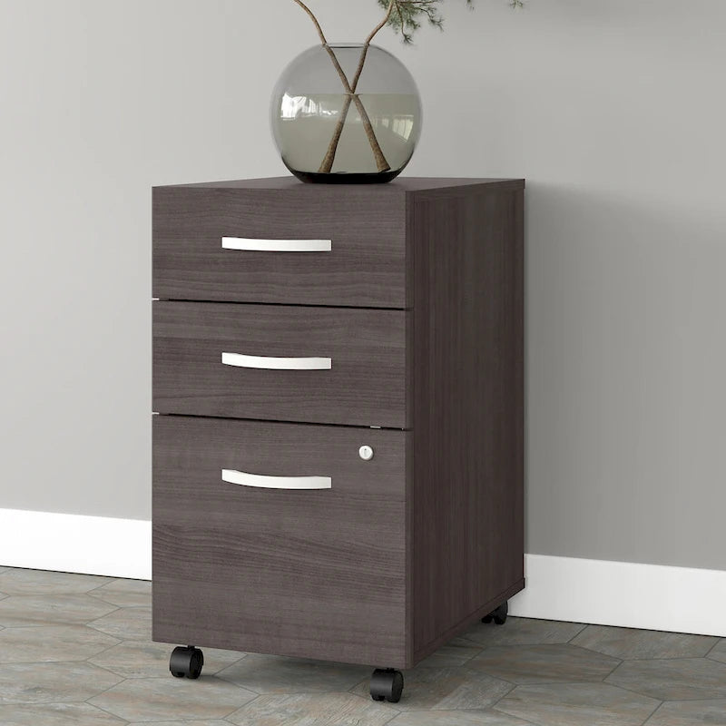 3 Drawer Mobile File Cabinet