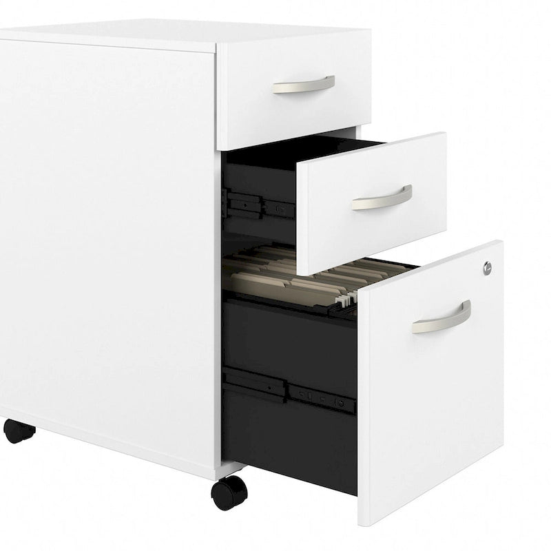 3 Drawer Mobile File Cabinet