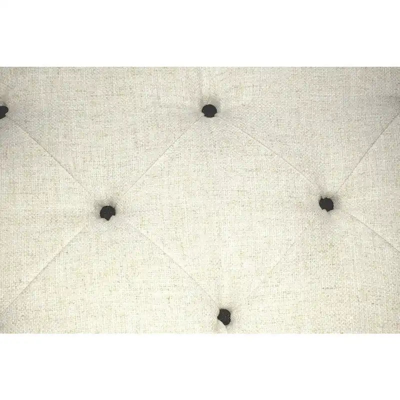 Panca contenitore lunga imbottita capitonné Diamond