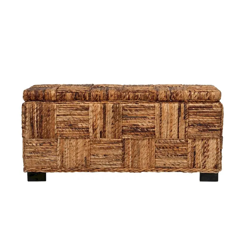 Panca contenitore Geometric Abaca