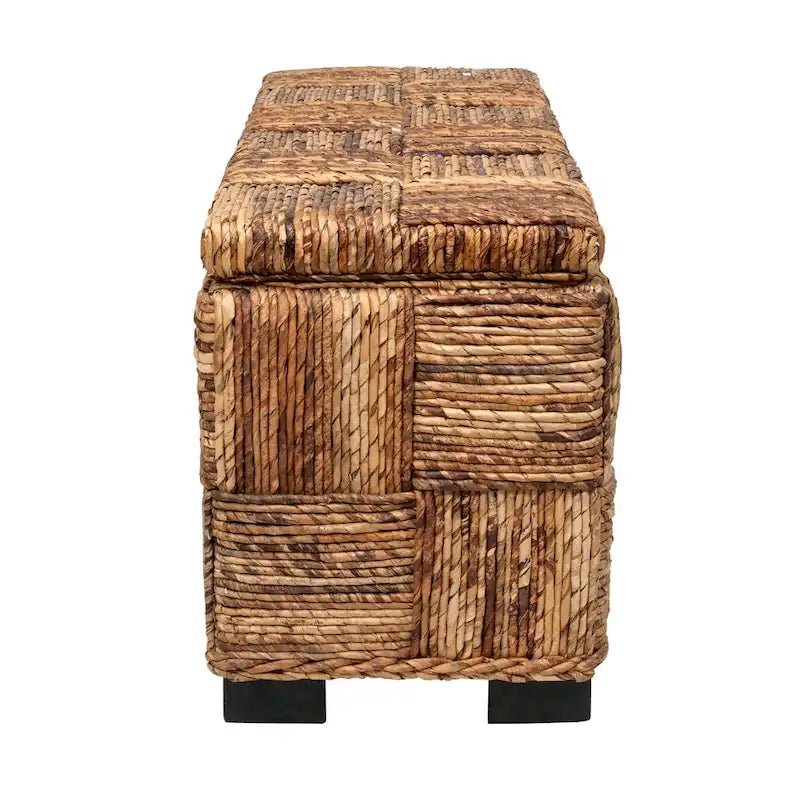 Panca contenitore Geometric Abaca