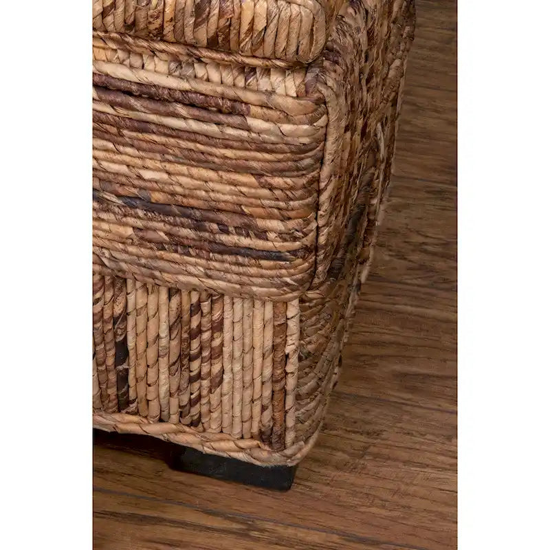 Panca contenitore Geometric Abaca