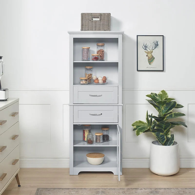 Mobili da bagno, mobili contenitori, armadi, armadietti con ante, vetrine con ripiani aperti, mobili a pavimento
