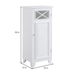 Dawson Armadietto da Terra Stretto Indipendente - 13L x 15P x 32A