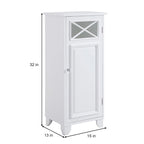 Dawson Armadietto da Terra Stretto Indipendente - 13L x 15P x 32A