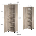 2 Door Kitchen Pantry Cabinet