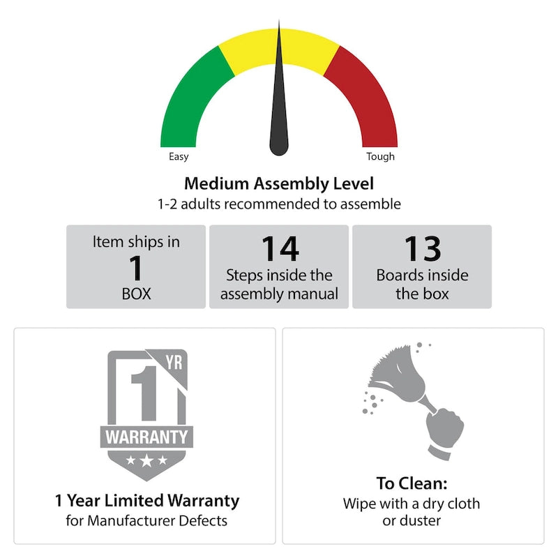 2 Door Kitchen Pantry Cabinet