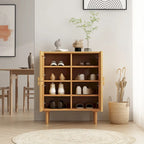 Mobile contenitore in rete di rattan