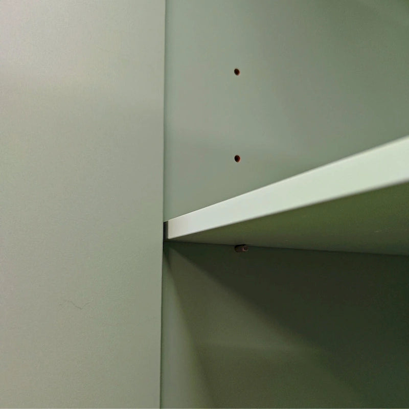 4-Door Intaglio Storage Cabinet with Pine Legs