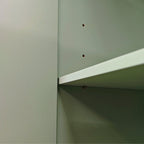 4-Door Intaglio Storage Cabinet with Pine Legs