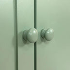 4-Door Intaglio Storage Cabinet with Pine Legs