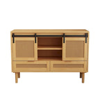 Mobile Contenitore con Anta Scorrevole Stile Barn - N/A