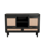 Mobile Contenitore con Anta Scorrevole Stile Barn - N/A