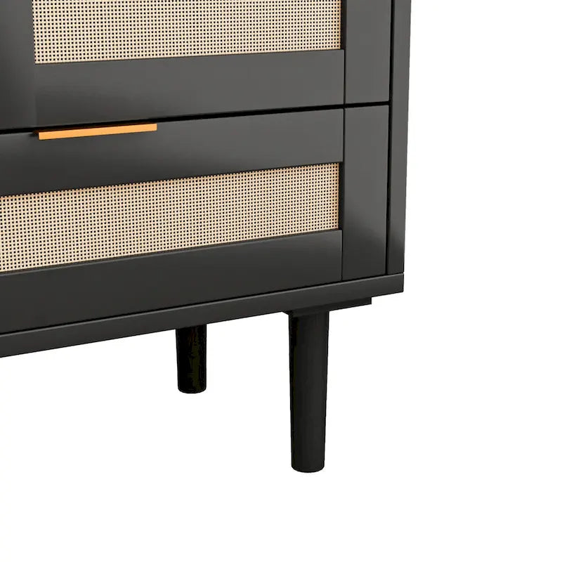 Mobile Contenitore con Anta Scorrevole Stile Barn - N/A