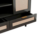 Mobile Contenitore con Anta Scorrevole Stile Barn - N/A