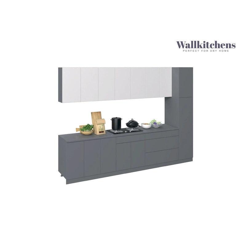 Cucina Collezione Metropolitan Colore Grigio Base Misura 3,35 m Larghezza - 335x60