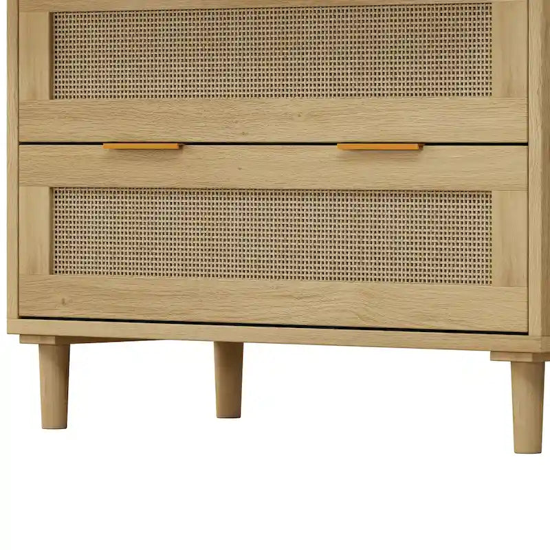31.503-Cassettiera in rattan per camera da letto e soggiorno