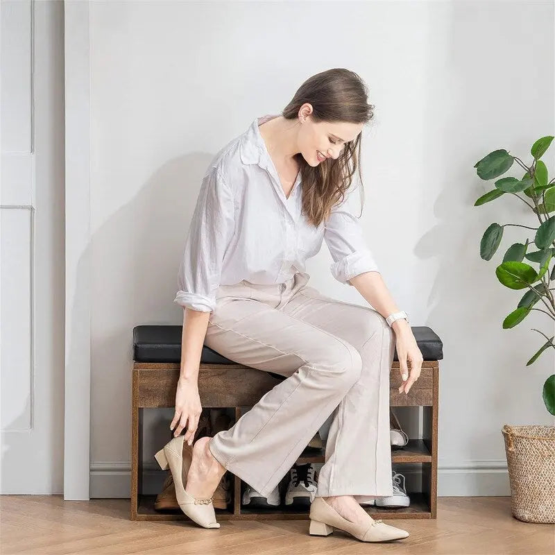 Storage Bench - 11.8D x 31.5W x 17.5H