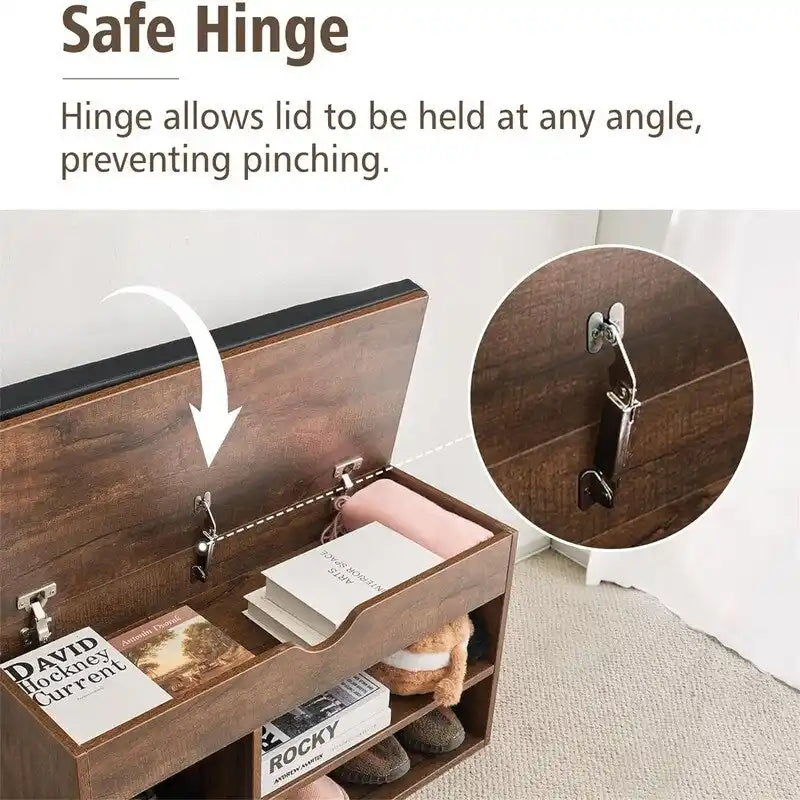 Storage Bench - 11.8D x 31.5W x 17.5H