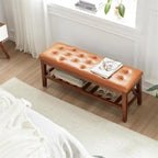 Panca scarpiera da ingresso - 43,3P x 14L x 18H