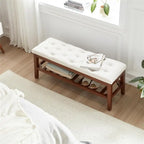 Panca scarpiera da ingresso - 43,3P x 14L x 18H