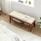 Panca scarpiera da ingresso - 43,3P x 14L x 18H