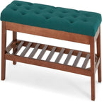 Panca scarpiera da ingresso - 43,3P x 14L x 18H
