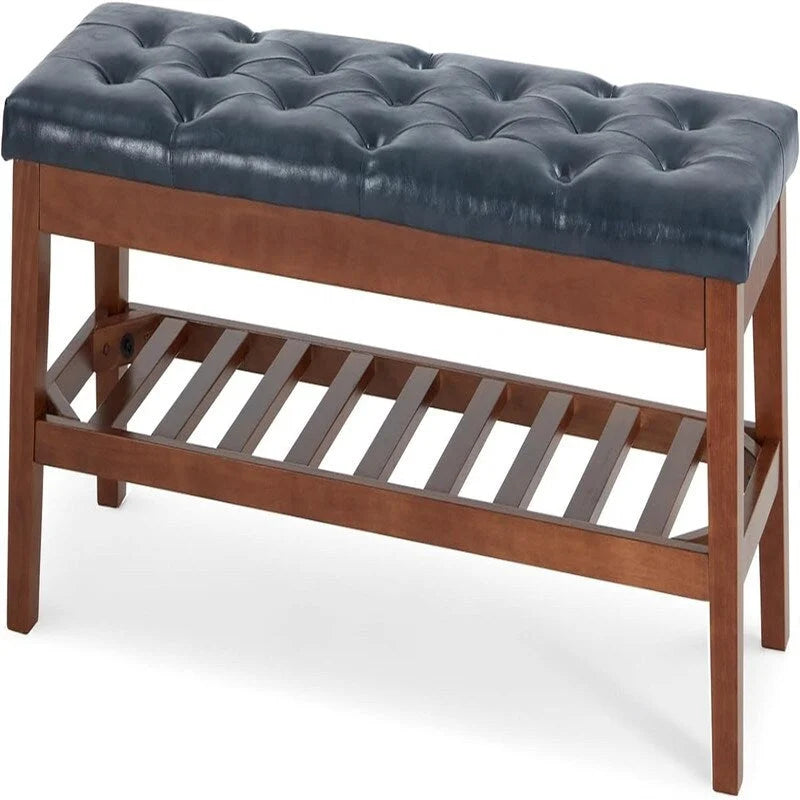 Panca scarpiera da ingresso - 43,3P x 14L x 18H