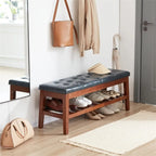 Panca scarpiera da ingresso - 43,3P x 14L x 18H