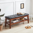 Panca scarpiera da ingresso - 43,3P x 14L x 18H