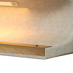 Panca da ingresso, pouf in pelle con luci LED e sensore per soggiorno, camera da letto, fondo letto