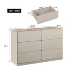 Cassettiera, mobile bar, credenza, mobile contenitore, angoli dei cassetti piatti, sei cassetti