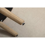 Panca contenitore per camera da letto con gambe in legno
