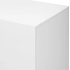 Mobile contenitore di lusso leggero con finitura lucida, regolabile, adatto per soggiorno, studio, corridoio.