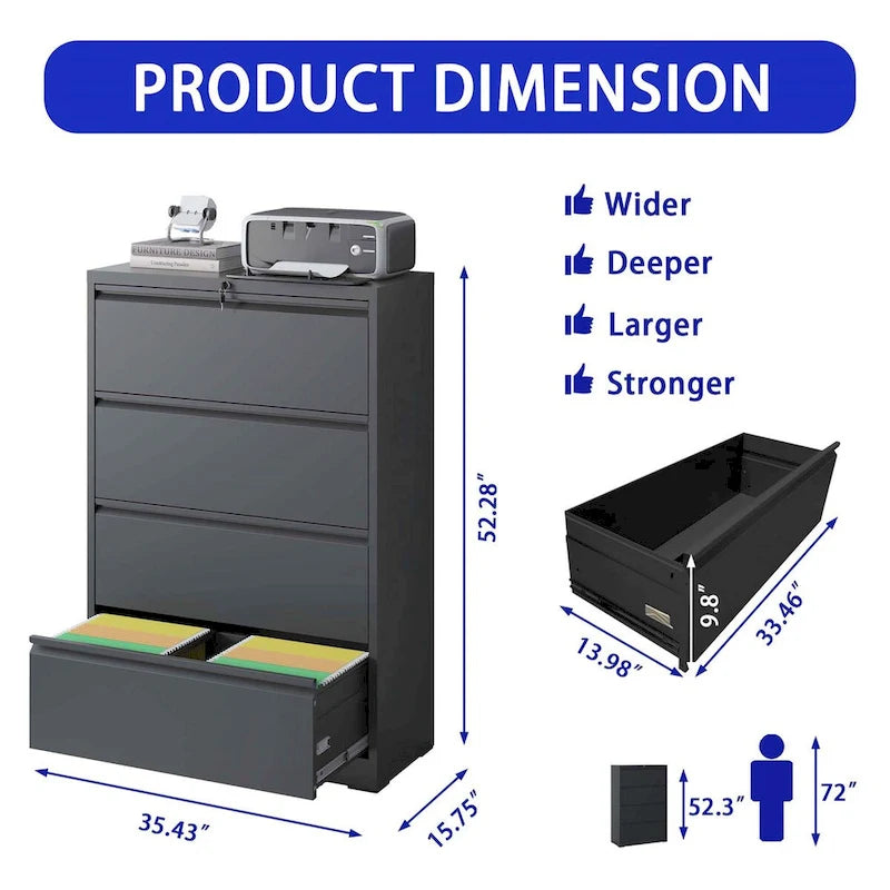 Classificatore Orizzontale a 4 Cassetti