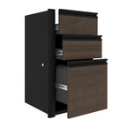 Bestar Connexion 16W Add-On 3 Drawer Pedestal by Bestar.