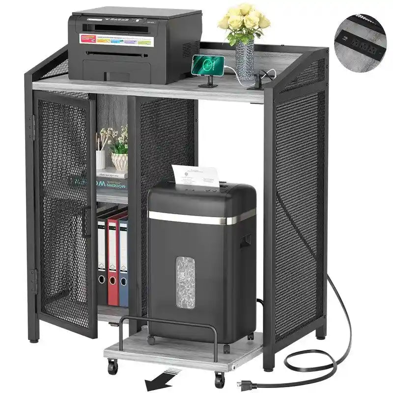 3-Tier Office Filing Cabinets - 16.5D x 31.5W x 34H