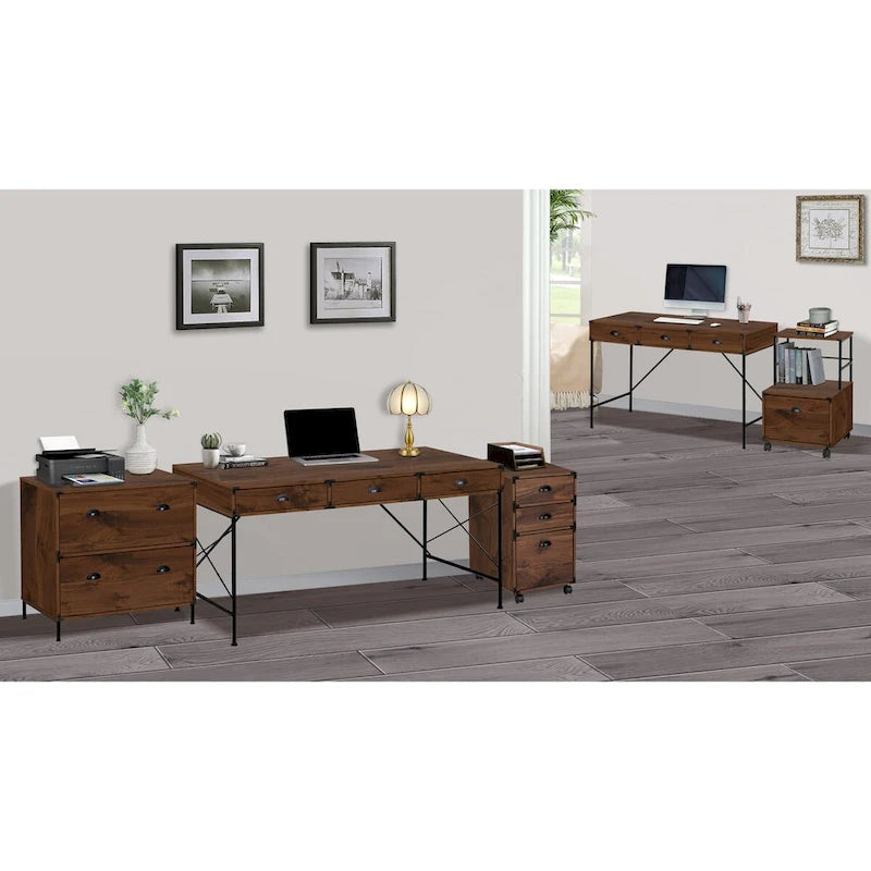 3 Drawers Mobile File Cabinet