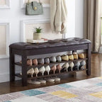 Panca scarpiera con cuscino – 39,4P x 13,8L x 18,9H