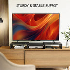Supporto rialzato per 2 monitor