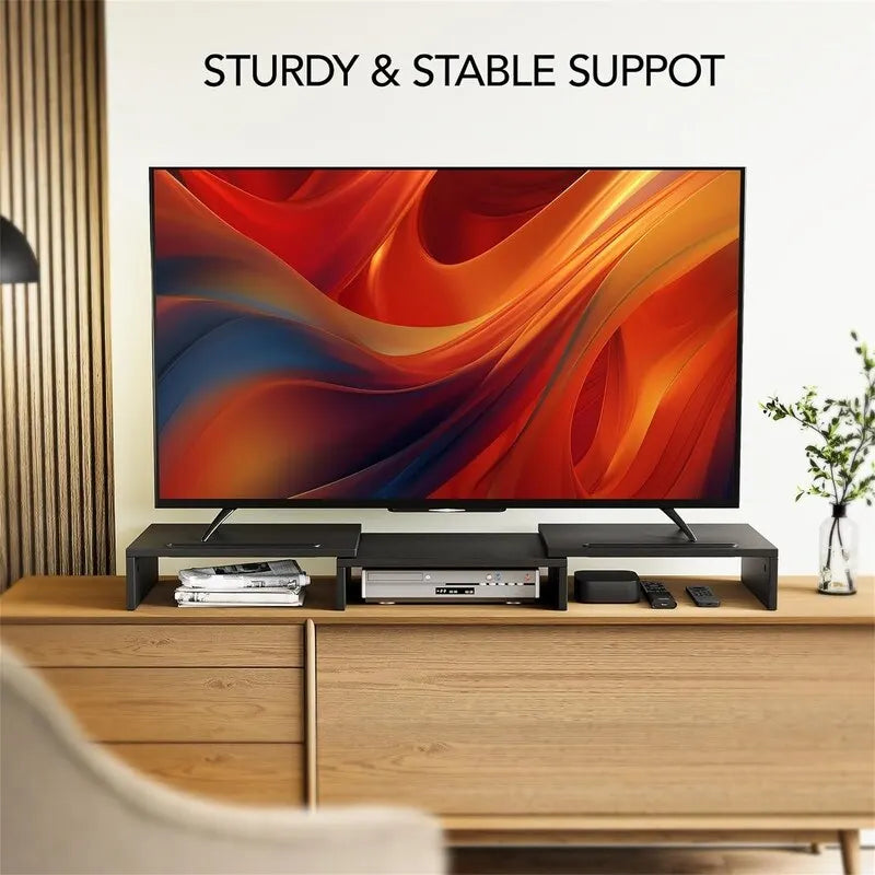 Supporto rialzato per 2 monitor
