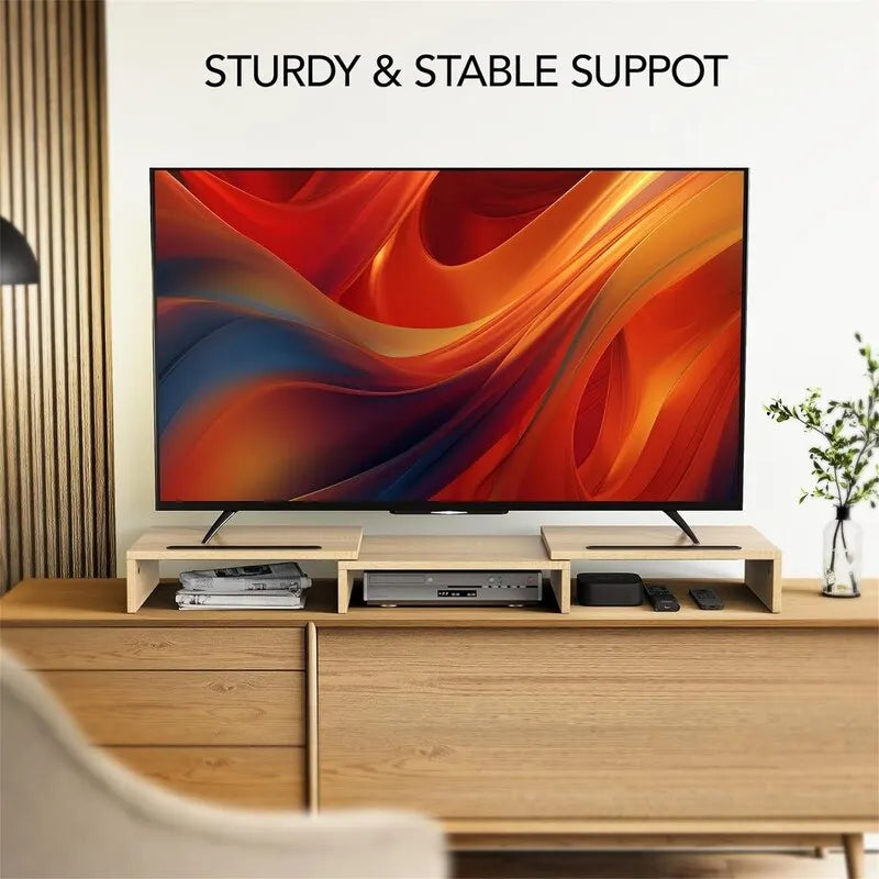 Supporto rialzato per 2 monitor
