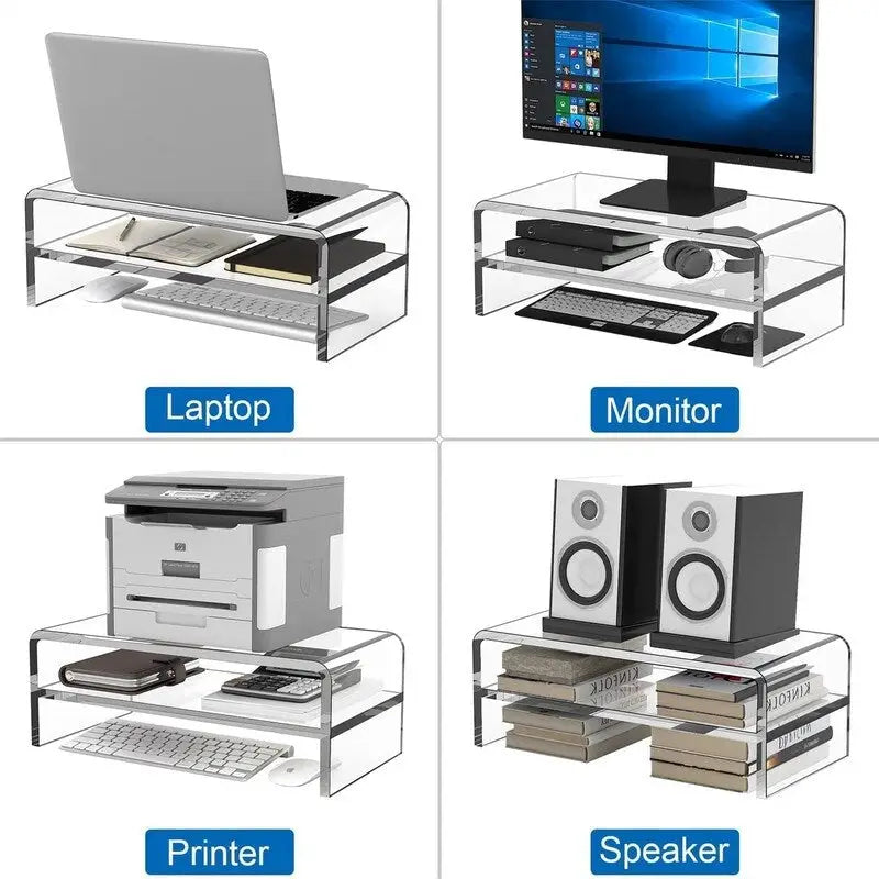 Supporto Rialzo Monitor a 2 Livelli