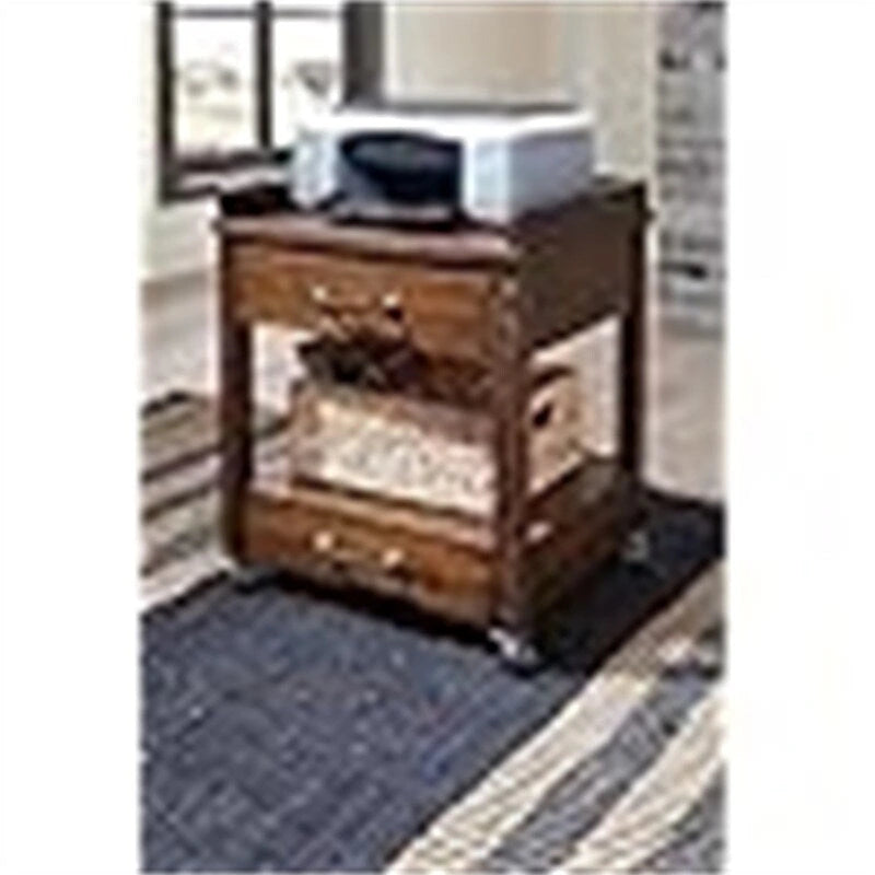 Mobile per Stampante Industriale da Ufficio con Contenitore - 24P x 22L x 23A