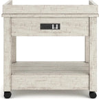 Mobile per Stampante Industriale da Ufficio con Contenitore - 24P x 22L x 23A
