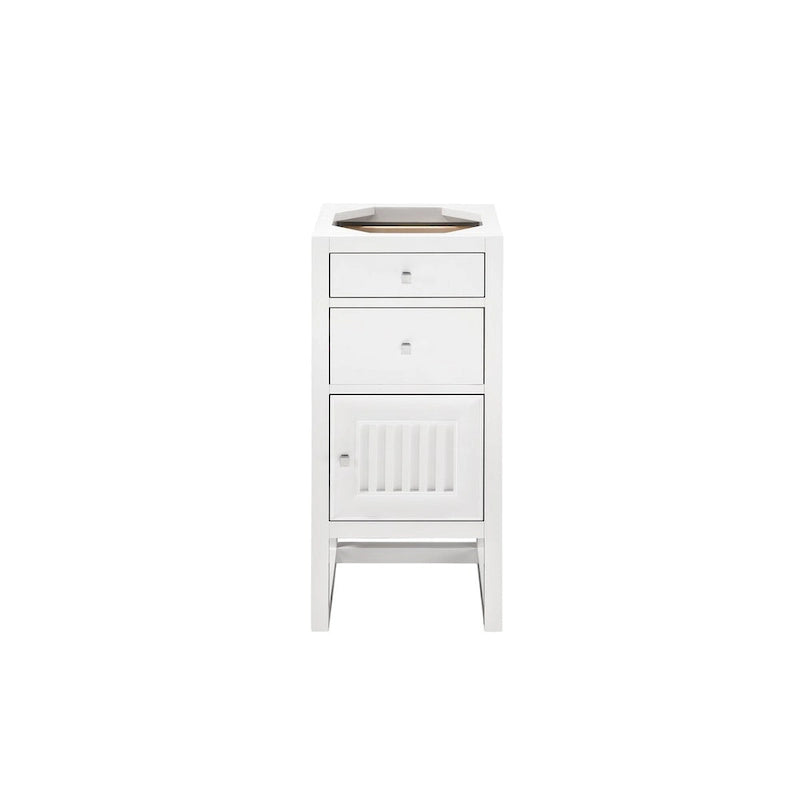 Athens 15 Cabinet w/ Drawers and Door, Glossy White